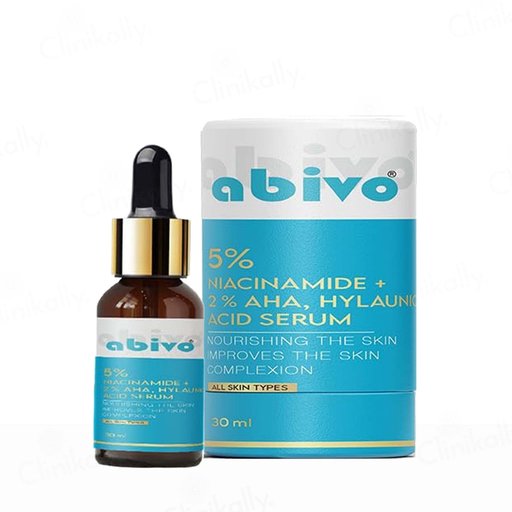 Abivo 5% Niacinamide + 2% Alpha Arbutin + 1% Hyaluronic Acid Face Serum