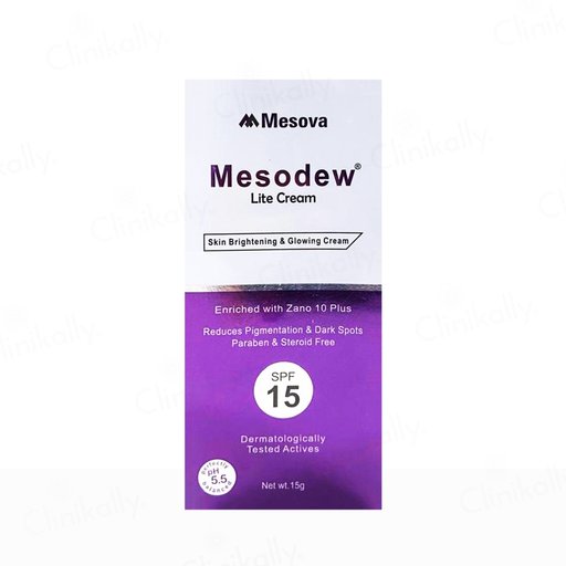 Mesodew Lite Skin Brightening & Glowing Cream SPF 15