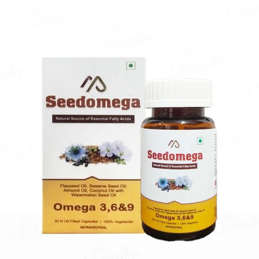 Seedomega Oil Filled Vegetarian Capsule