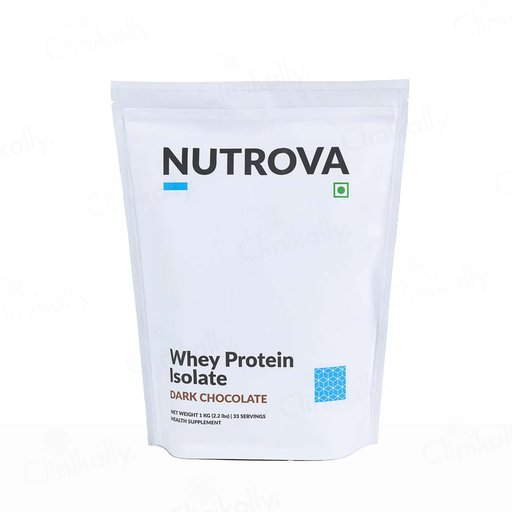 Nutrova Whey Protein Isolate - Dark Chocolate Flavour