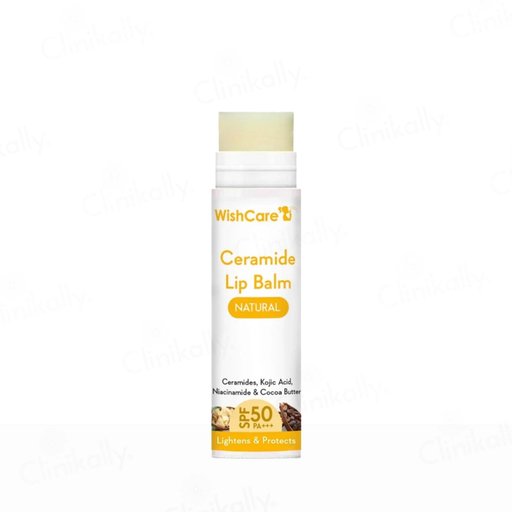 WishCare Ceramide Lip Balm - Natural SPF 50 PA+++