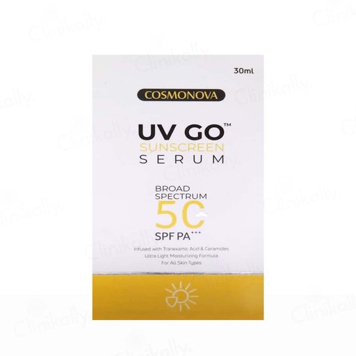 Cosmonova UV Go Sunscreen Serum SPF 50 PA+++