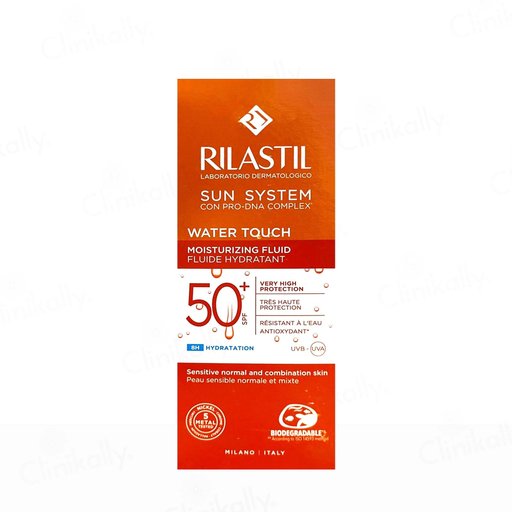 Rilastil Sun System Water Touch Moisturizing Fluid Sunscreen SPF 50+