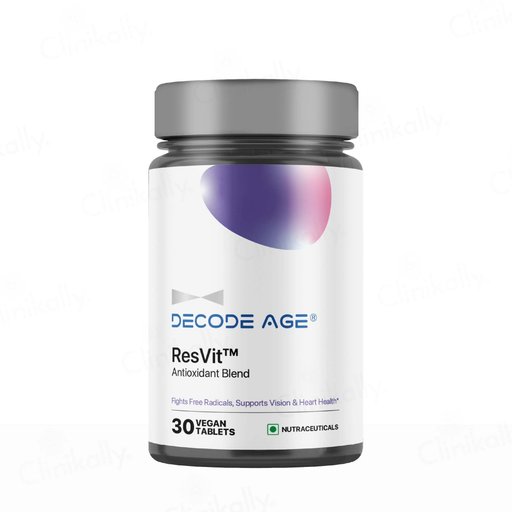 Decode Age ResVit Antioxidant Vegan Tablet