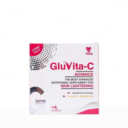 Gluvita-C Advance Skin Lightening Nutritional Supplement Kit