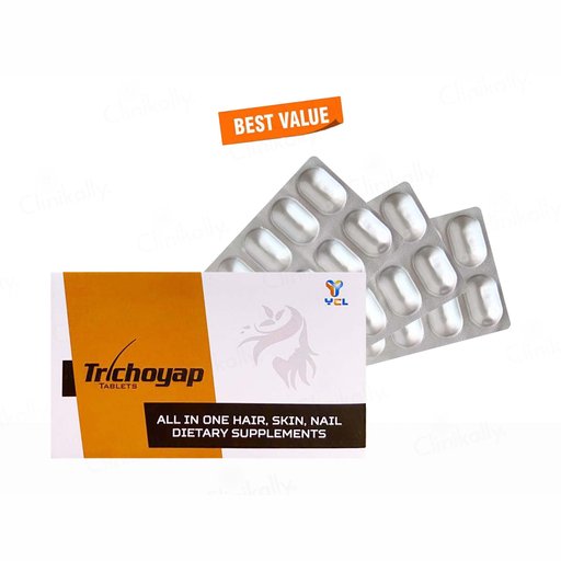 Trichoyap All In One Hair, Skin, Nail Dietary Supplement Tablet