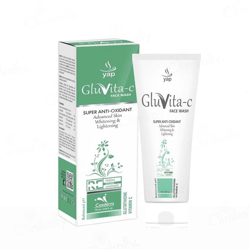 Gluvita-C Super Anti-Oxidant Advanced Skin Whitening & Lightening Face Wash