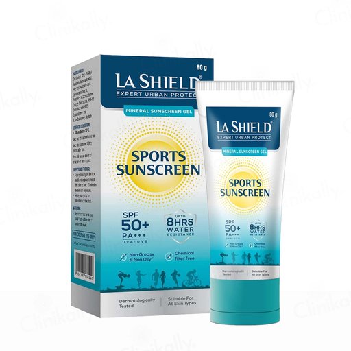 La Shield Expert Urban Protect Mineral Sports Sunscreen Gel SPF 50+ PA++++