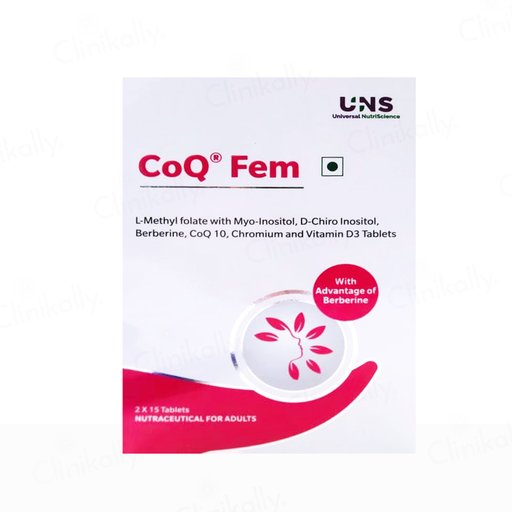 CoQ Fem Nutraceutical Tablet For Adult Women