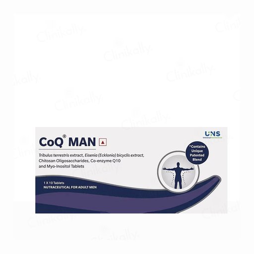 CoQ Man Nutraceutical Tablet For Adult Men