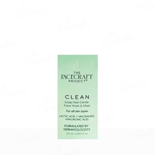 The Facecraft Project Clean Gentle Face Wash & Mask