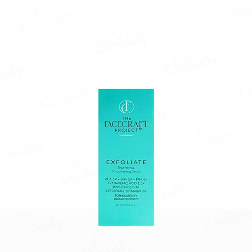 The Facecraft Project Exfoliate Brightening Smoothening Depigmentation Serum