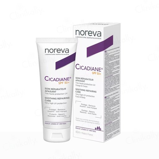 Noreva Cicadiane Soothing Repairing Face & Body Care Sunscreen SPF 50+