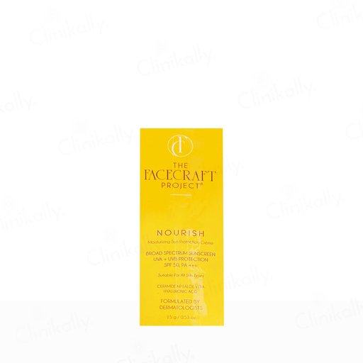 The Facecraft Project Nourish Moisturizing Sun Protection Cream SPF 50 PA+++