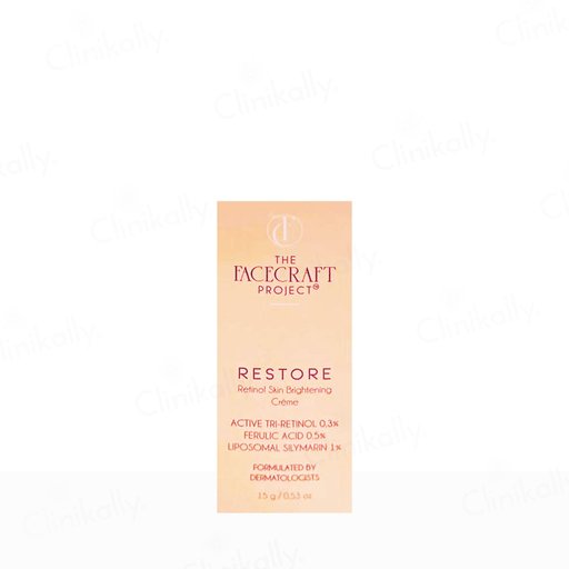 The Facecraft Project Restore Retinol Skin Brightening Cream