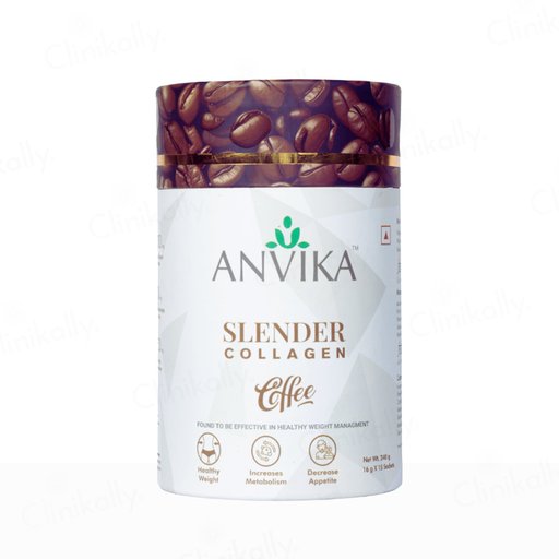 Anvika Slender Collagen Health Supplement Powder - Coffee Flavour