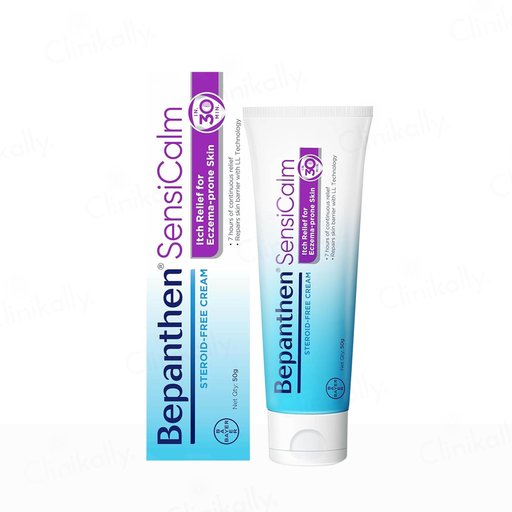 Bepanthen SensiCalm Steroid-Free Itch Relief Cream For Eczema-Prone Skin
