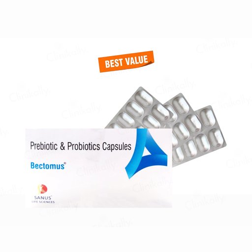 Bectomus Prebiotic & Probiotics Capsule