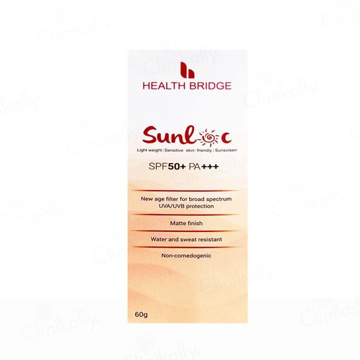 Sunloc Lightweight Matte Sunscreen SPF 50+ PA+++