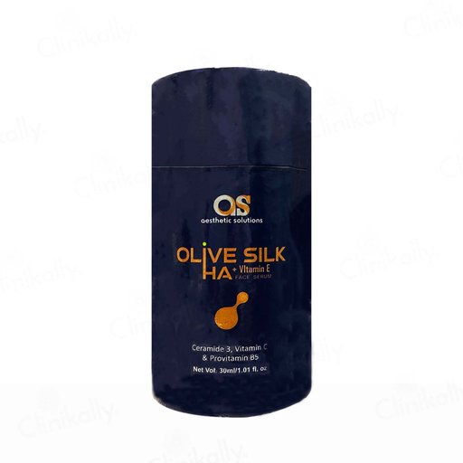 Olivesilk HA + Vitamin E Face Serum