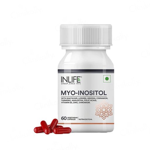 Inlife Myo-Inositol Nutraceutical Vegetarian Capsule For Women