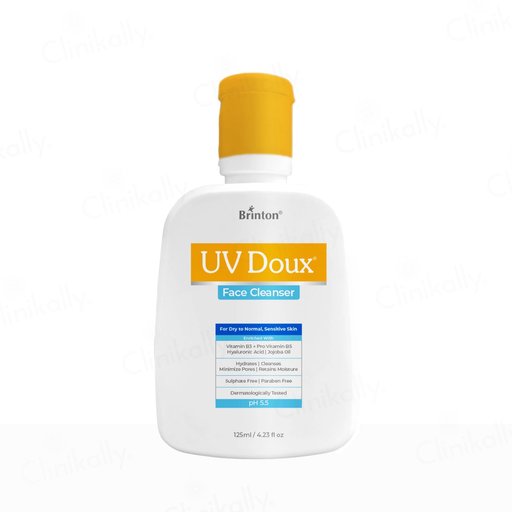UV Doux Face Cleanser For Dry To Normal, Sensitive Skin