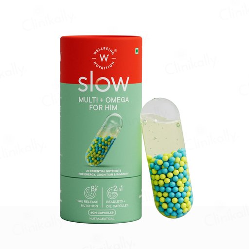Wellbeing Nutrition Slow Multi + Omega For Him Capsule