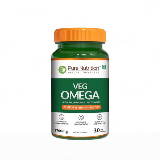 Pure Nutrition Vegan Omega 3-5-6-7-9 Veg Softgel