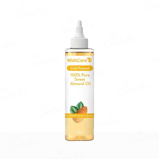 WishCare Cold Pressed 100% Pure Sweet Almond Oil