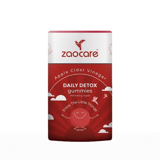Zaocare Daily Detox Apple Cider Vinegar Gummies - Refreshing Apple Flavour