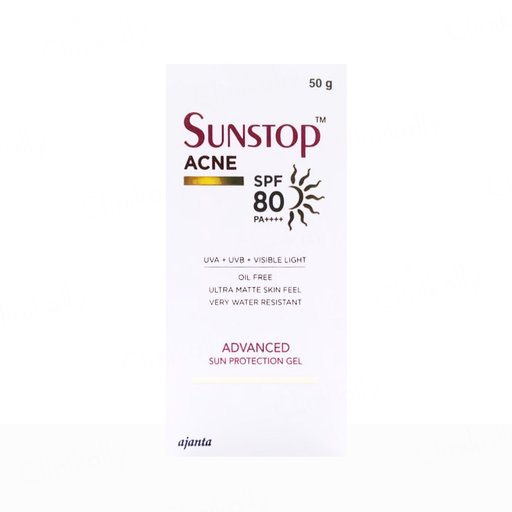 Sunstop Acne Ultra Matte Advanced Sun Protection Gel SPF 80 PA++++