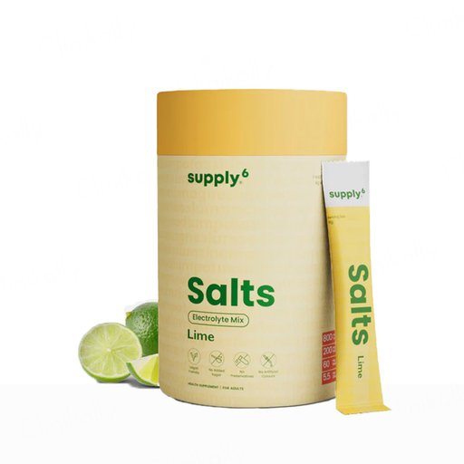 Supply6 Salts Electrolyte Mix Health Supplement Powder For Adults