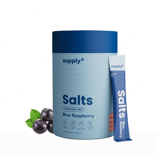 Supply6 Salts Electrolyte Mix Health Supplement Powder For Adults