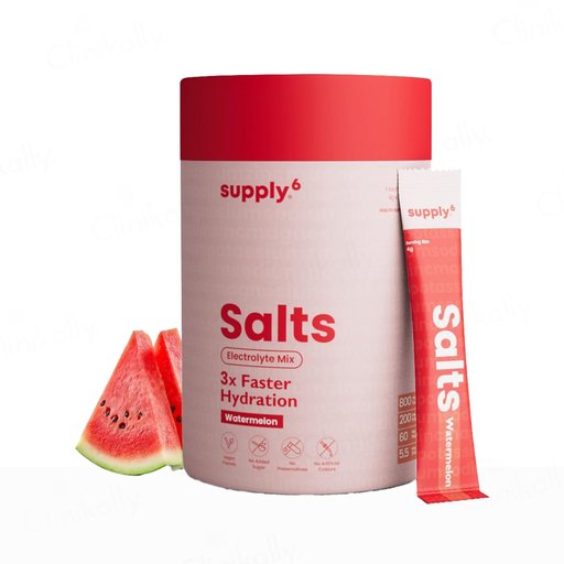 Supply6 Salts Electrolyte Mix Health Supplement Powder For Adults