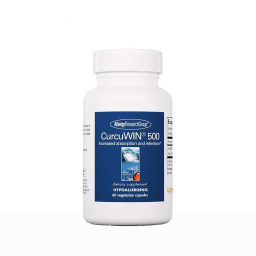 Allergy Research Group Curcuwin 500 Dietary Supplement Vegetarian Capsule