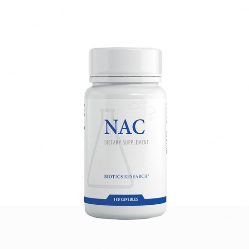 Biotics Research NAC N-Acetyl-L-Cysteine Dietary Supplement Capsule