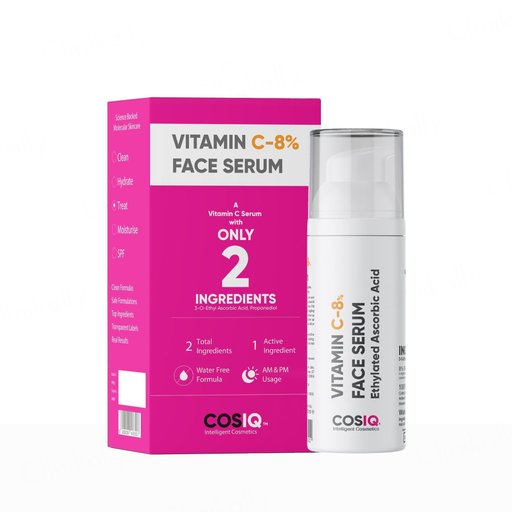 CosiQ Vitamin C-8% Ethylated Ascorbic Acid Face Serum