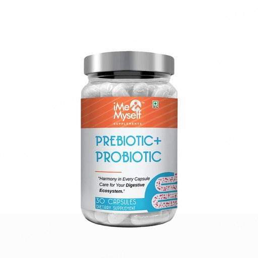 iMeMyself Prebiotic + Probiotic Dietary Supplement Vegetarian Capsule