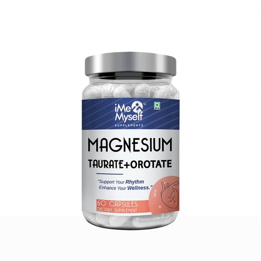 iMeMyself Magnesium Taurate + Orotate Dietary Supplement Vegetarian Capsule
