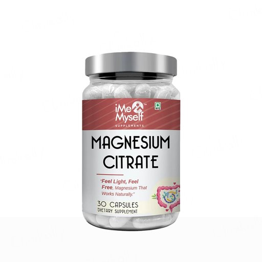 iMeMyself Magnesium Citrate Dietary Supplement Vegetarian Capsule