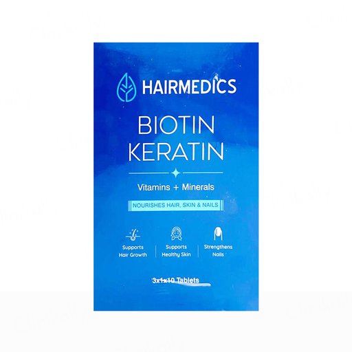 Yumedics Hairmedics Biotin + Keratin Vitamins & Minerals Nutraceutical Tablet