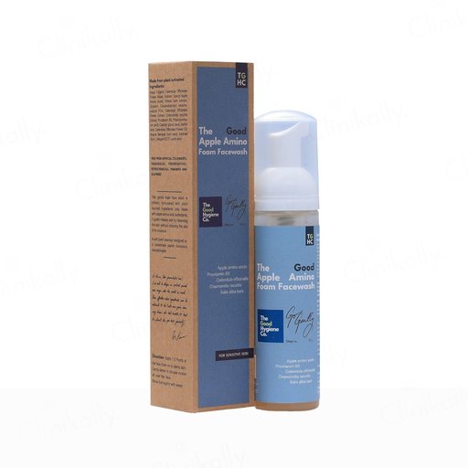 The Good Hygiene Co. Apple Amino Foam Facewash For Sensitive Skin