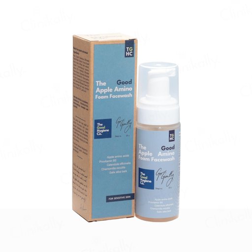 The Good Hygiene Co. Apple Amino Foam Facewash For Sensitive Skin
