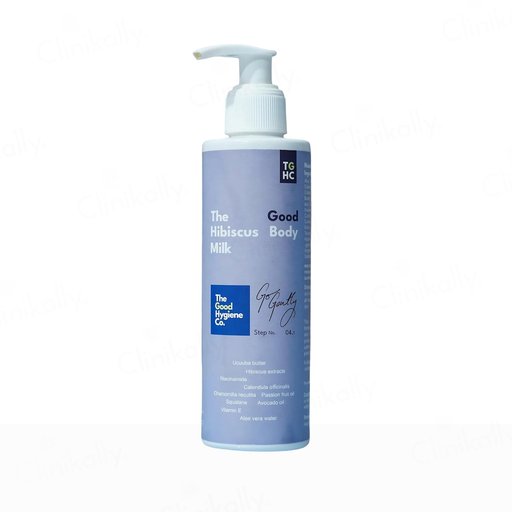 The Good Hygiene Co. Hibiscus Body Milk For Sensitive Skin