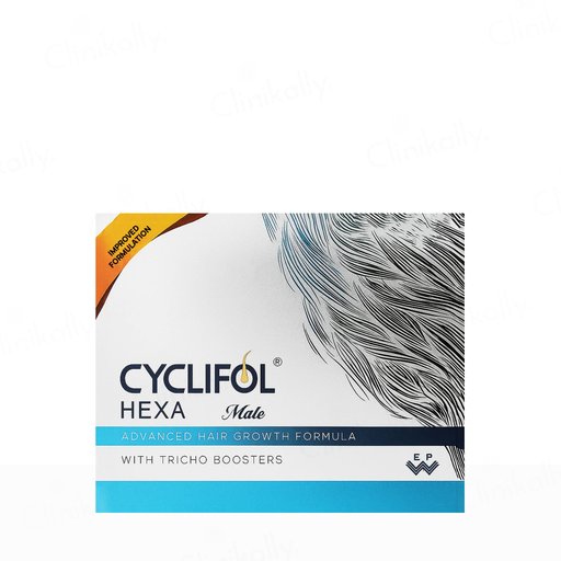 Cyclifol Hexa Male Advanced Cyclical Therapy Hair Growth Formula Kit