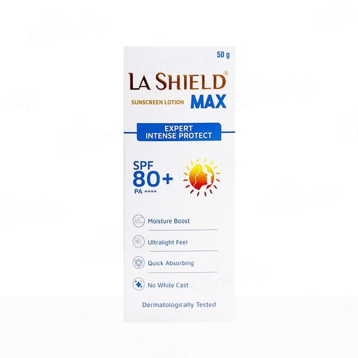 La Shield Max Expert Intense Protect Sunscreen Lotion SPF 80+ PA++++