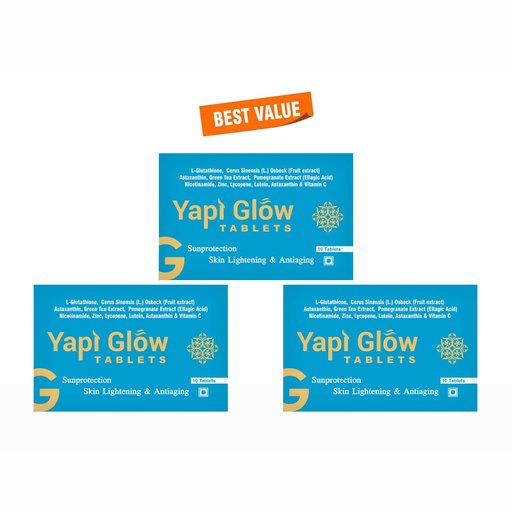 Yapi Glow Skin Lightening & Antiaging Sunprotection Tablet