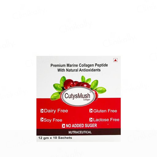 CutysMush Premium Marine Collagen Peptide Nutraceutical Powder