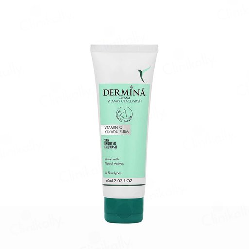 Dermina Creamy Vitamin C Skin Brightening Facewash