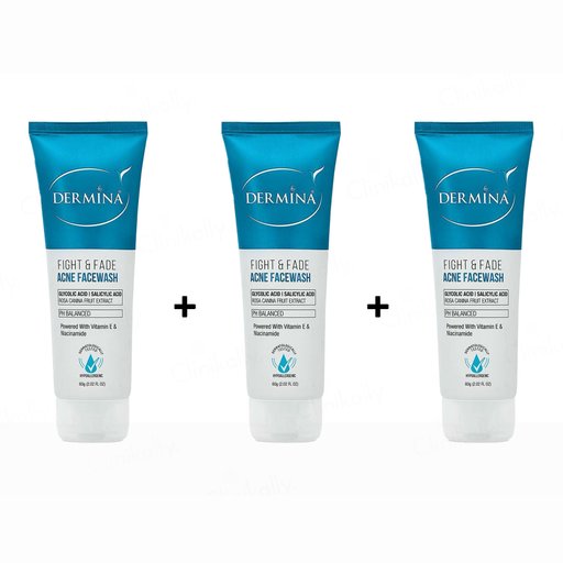 Dermina Fight & Fade Acne Facewash